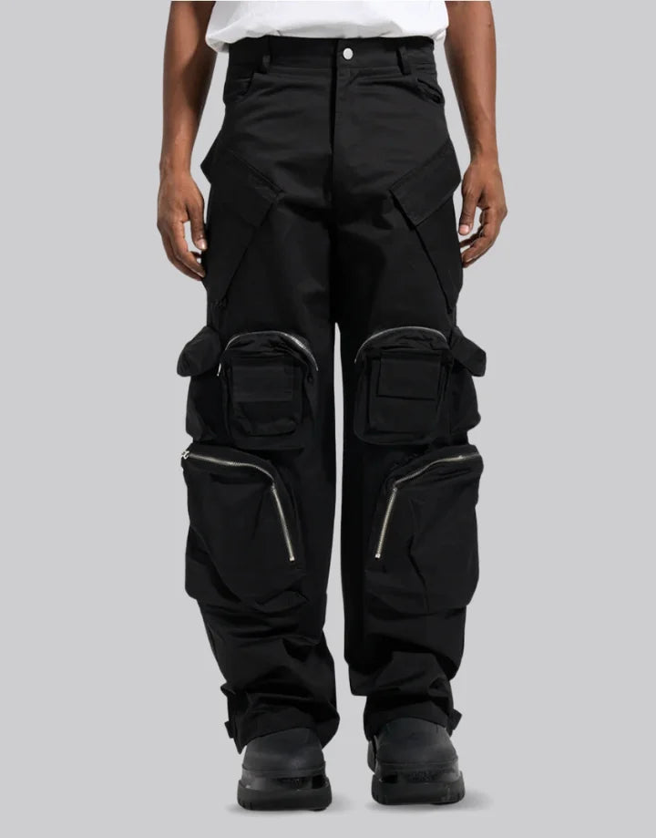 Pants Multi-pocket Techwear