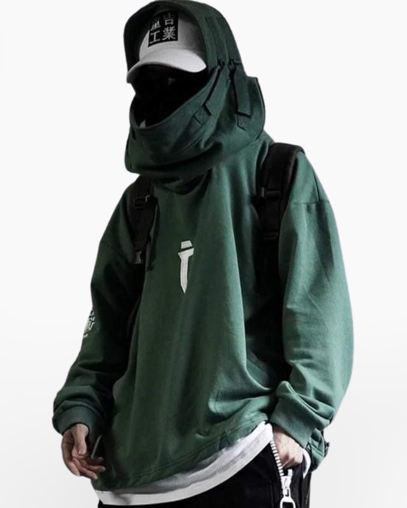 Techwear Futuristic Hoodie - Main Image