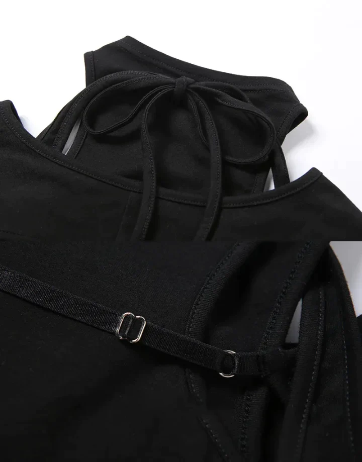 ◇typeservice◇ Lace Up Strap Top Black PTOP5251_1_grande.jpg?v=1725025221