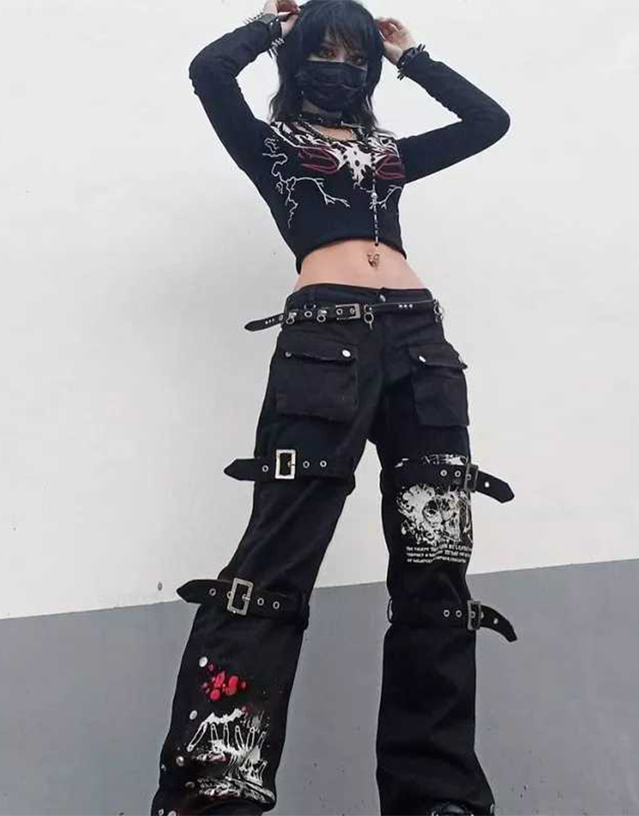 Gothic abt cargo pants