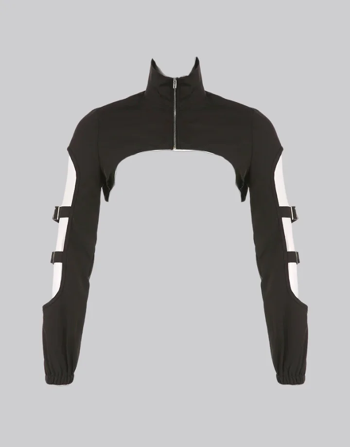 Techwear Goth Turtleneck