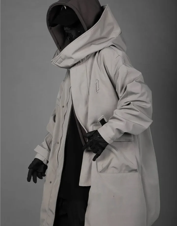 Grey Tech Jacket Techwear Grey Tactical Jacket