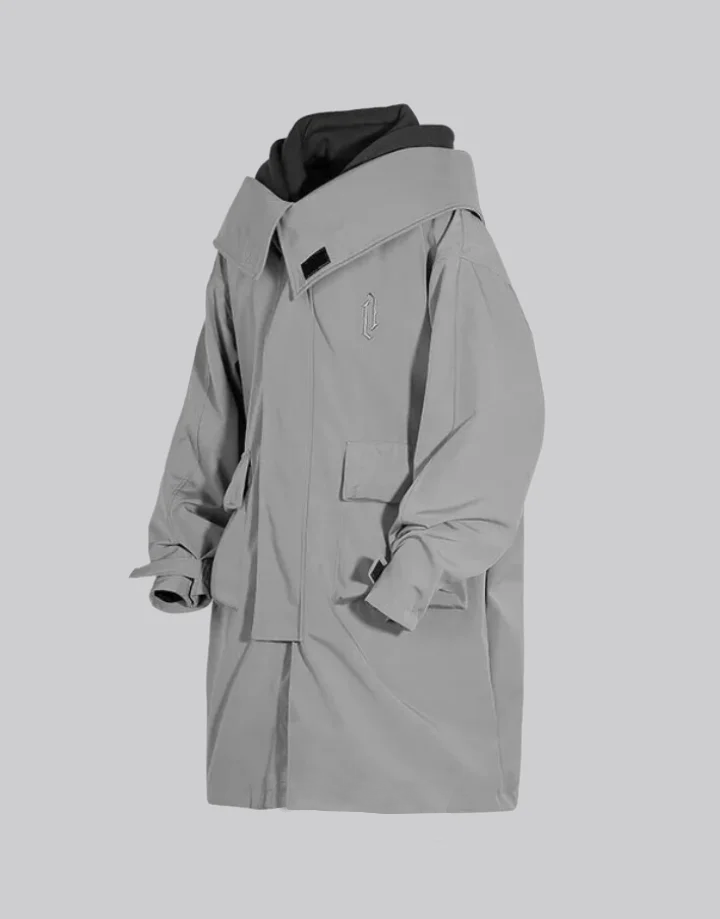 Grey Tech Jacket Techwear Grey Tactical Jacket