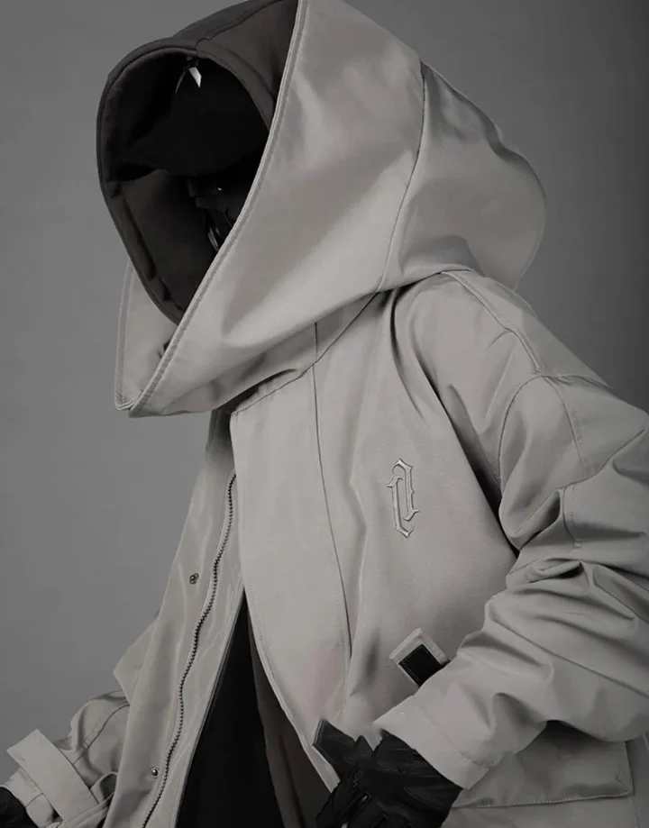 Grey Tech Jacket Techwear Grey Tactical Jacket