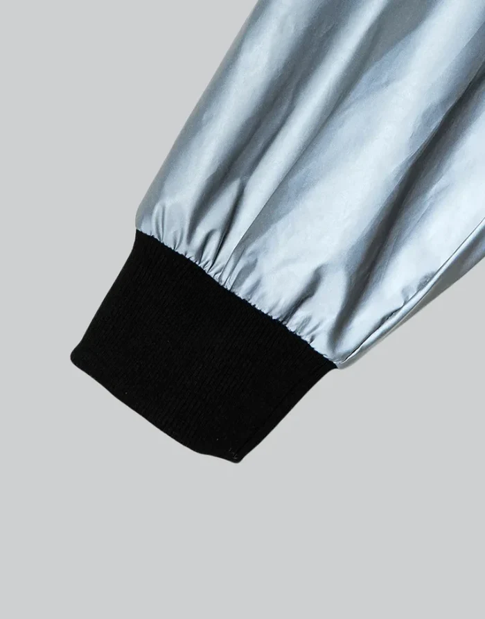 Techwear Reflective Crop Top Jacket