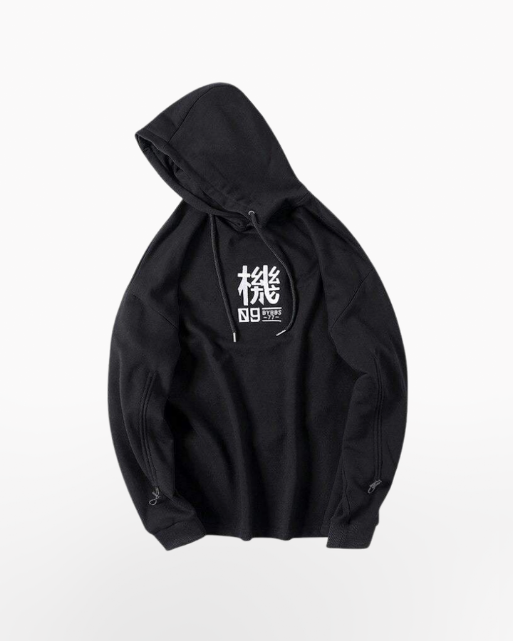 Techwear Black Tactical Hoodie