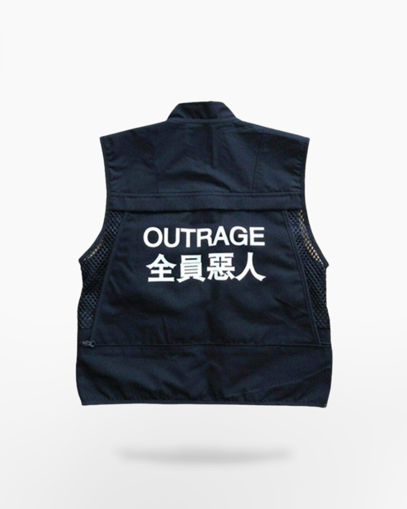 ウェア BLUCOxGREED13 UTILITY VEST BLUCOxGREED THIRTEEN UTILITY VEST Black | DOG HOUSE GARAGE