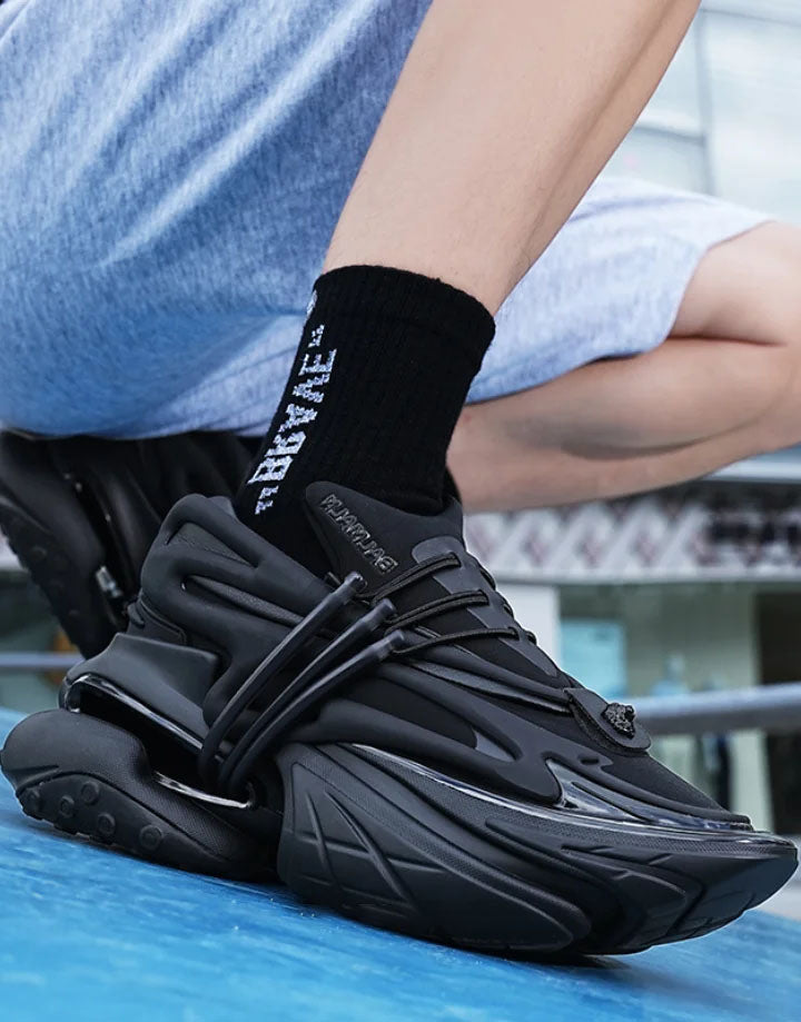Techwear Black Shoes
