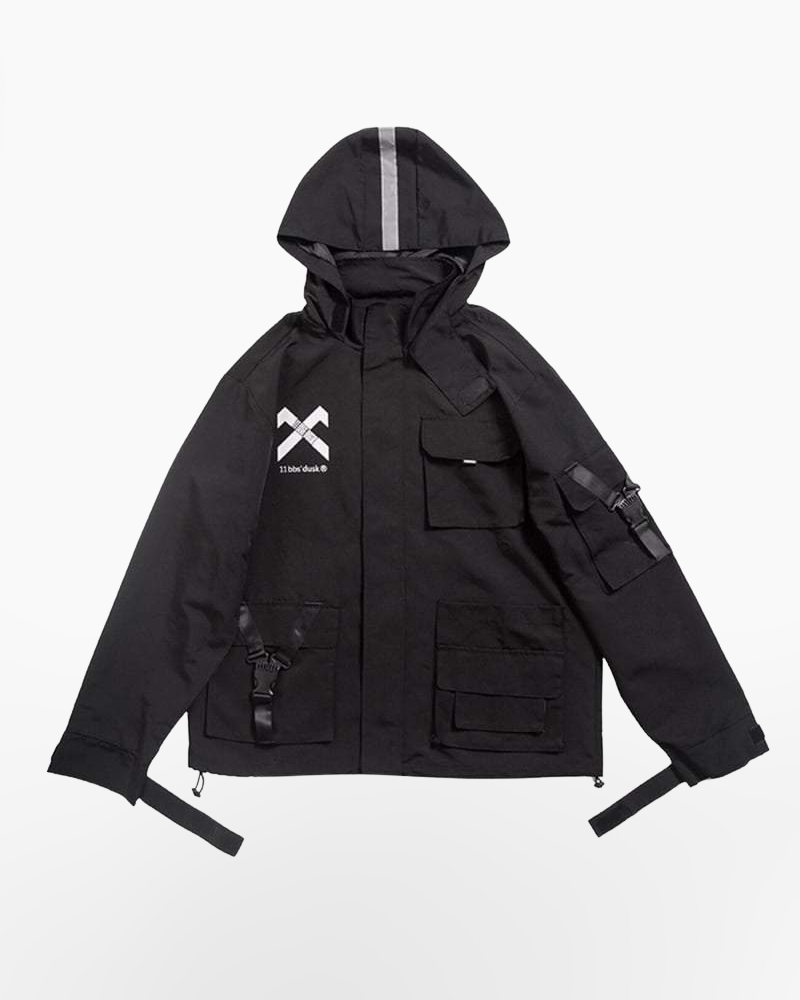 Techwear Cargo Jacket For Men
