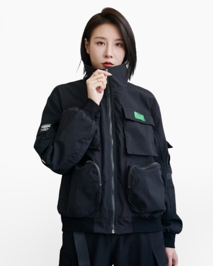 MELT THE LADY utility jacket　ブラック Black Utility Jackets for Women | Editorialist