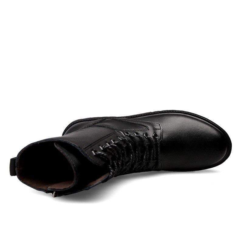個人装備 ATTACHMENT VAQUETA LEATHER COMBAT BOOTS Techwear Combat Boots | Techwear Division