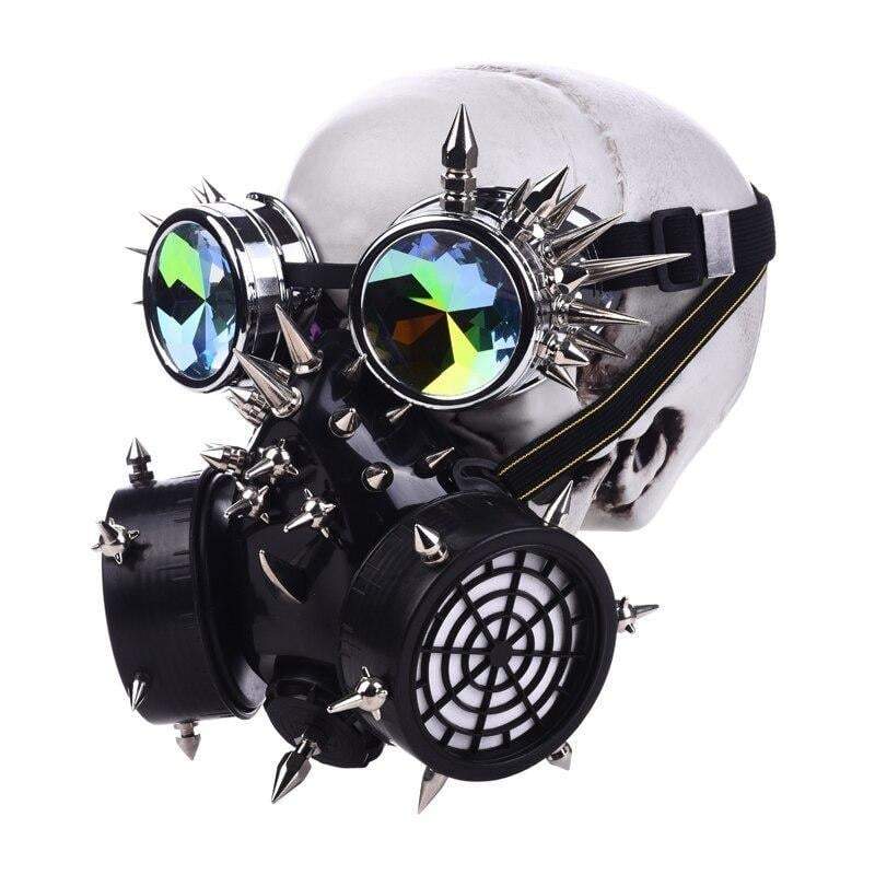 cyberpunk motorcycle helmet gas mask Techwear Cyberpunk Gas Mask Art