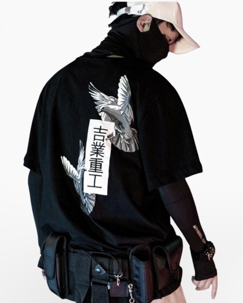 Techwear Korean Shirt Style