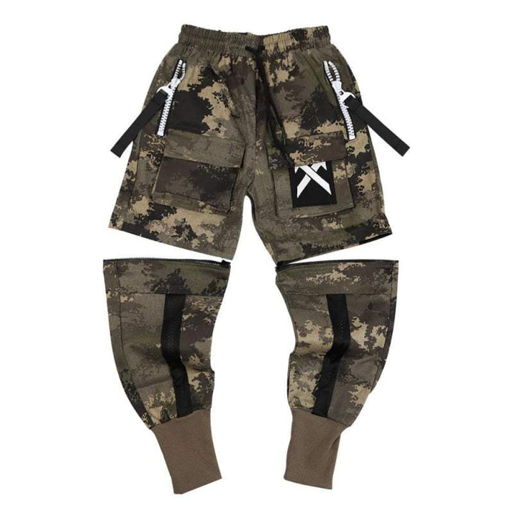 ミュージシャン HIBANA CAMO MILITARY OVER PANTS (ORG)