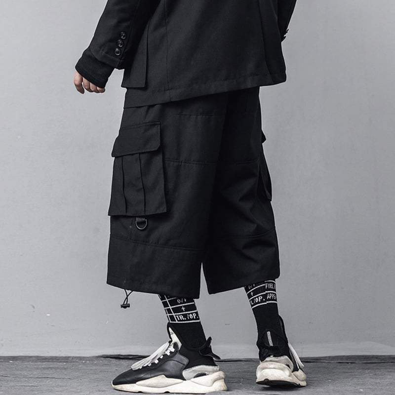 Techwear Cropped Pants