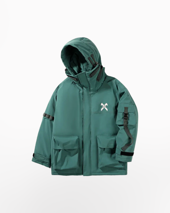 Techwear Green Bomber