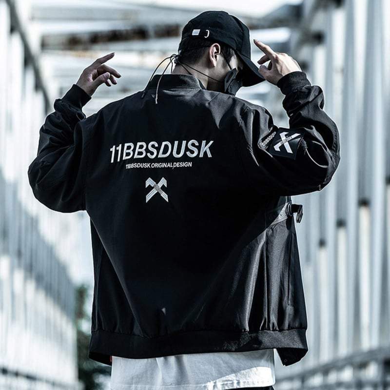 【関税＆送料込み】ChloAC Bomber Jacket Clothing Crochet Bomber Jacket - Black | mnml | shop now