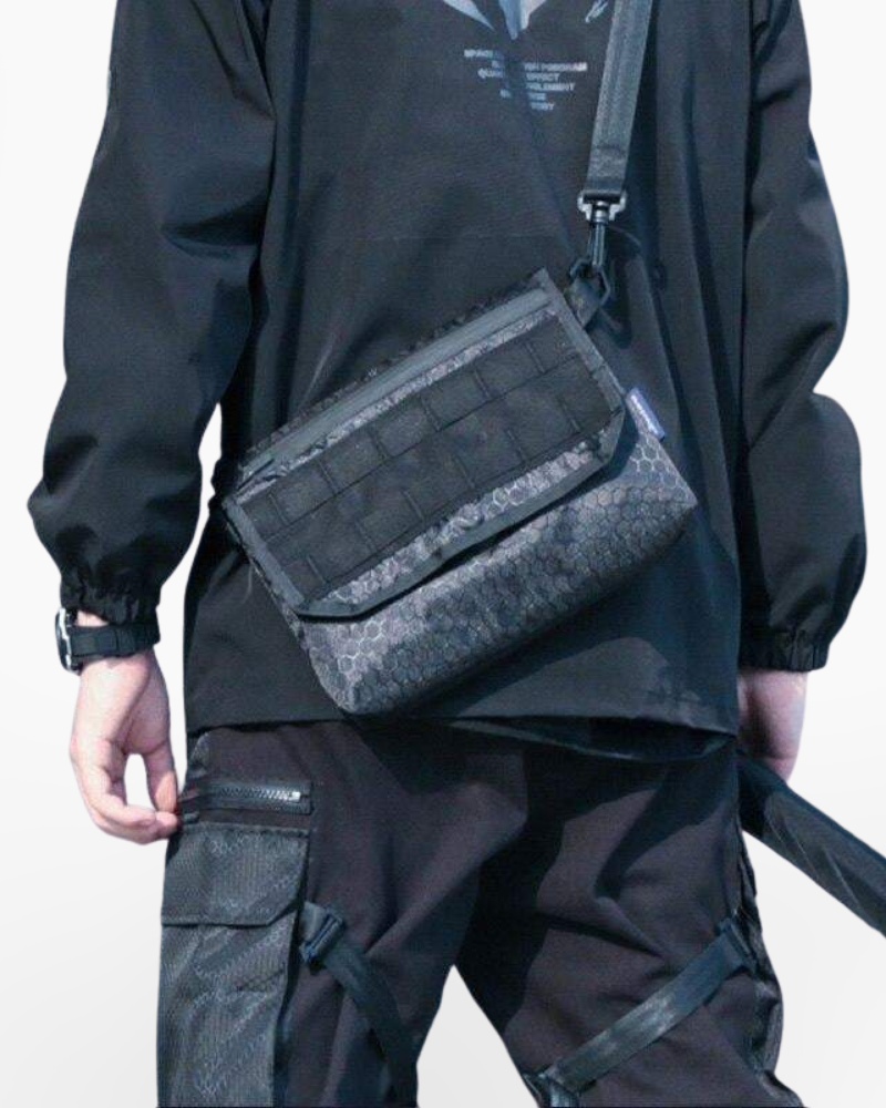 ミュージシャン NPNG LOGO SHOULDER BAG Amazon.com: Techwear Crossbody Messenger Bag Japanese