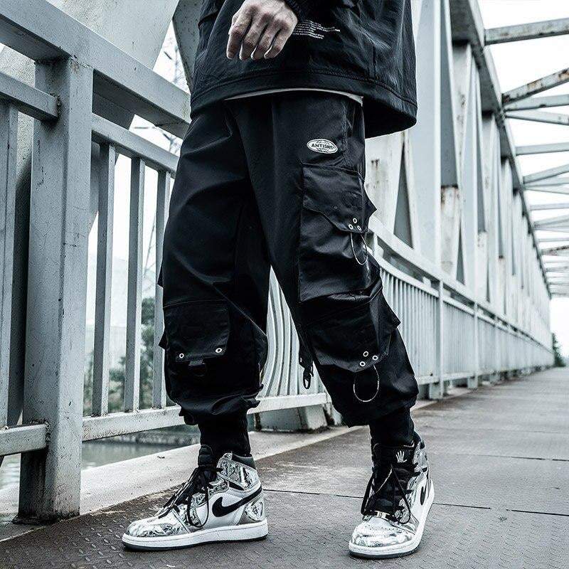 9090 TECHNO Track Pants ブラック/XLサイズ Zumba Runway Track Pants With Side Snaps – Zumba Wear