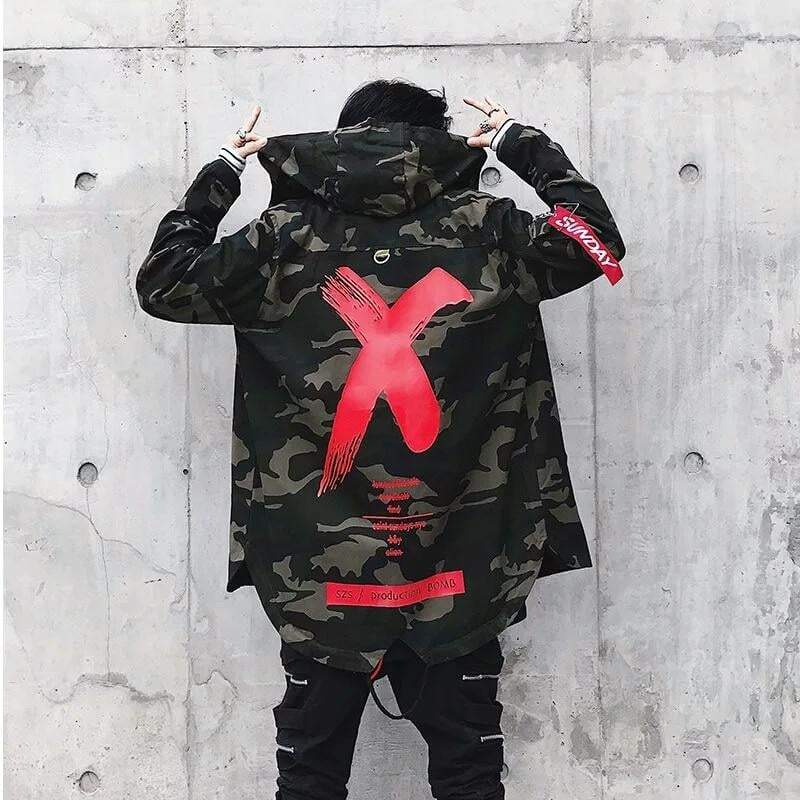 Techwear Urban Camo Jacket - Main Image